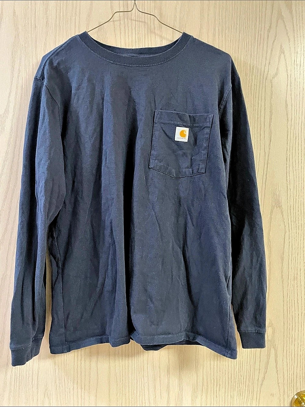 Carhartt Loose Fit Heavyweight Long-Sleeve Pocket T-Shirt Medium